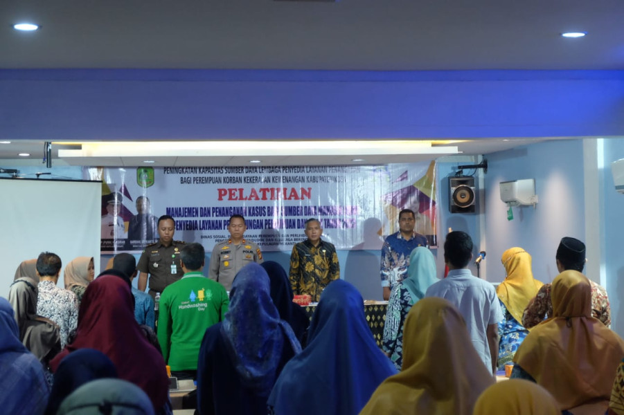 Pemkab Kepulauan Meranti Gelar Pelatihan Penanganan Kasus Perempuan dan Anak
