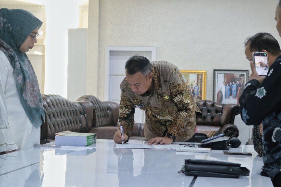Pemkab Kepulauan Meranti Sampaikan LKPD Unaudited Tahun 2024 ke BPK Provinsi Riau