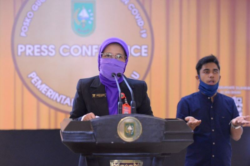 Berikut Penyebaran 26 Kasus Covid-19 di Riau Hari Ini
