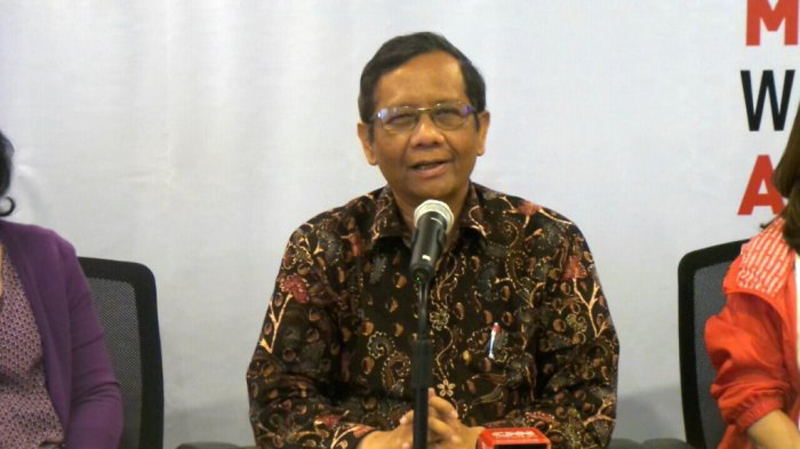 Kata Mahfud MD yang Tak Mau Ge-Er Jadi Kandidat Cawapres Jokowi