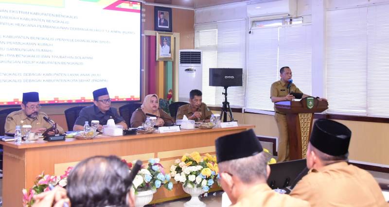 Dihadiri Bupati, Bappeda Bengkalis Gelar Rakornis Perencanaan Pembangunan 2023