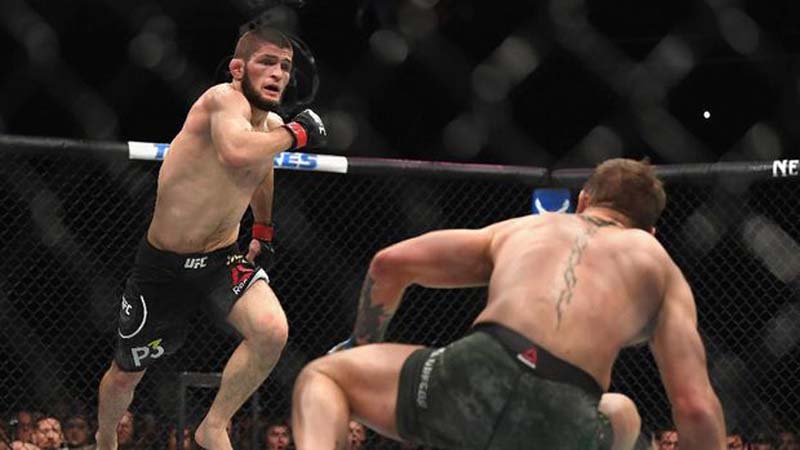 Khabib dan McGregor Diberhentikan Sementara dari UFC