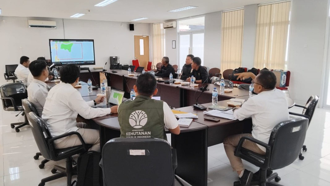 Rapat Pembahasan Rencana Tata Batas Perhutanan Sosial Kepulauan Meranti Digelar diBPKH XIX Pekanbaru