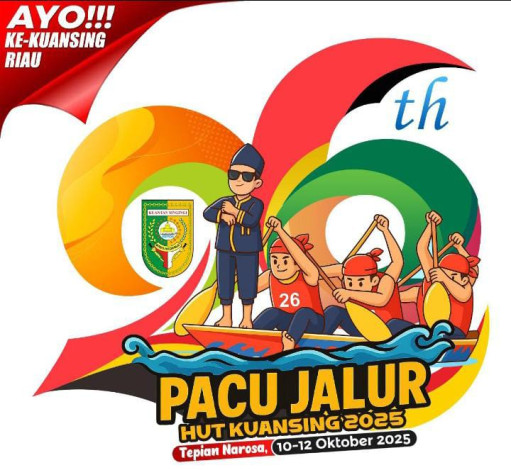 Pacu Jalur Digelar 3 Hari di HUT ke-26 Kuansing, Perebutkan Piala Gubernur Riau