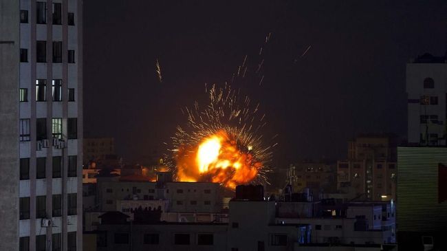 Israel Kembali Serang Jalur Gaza Usai Idul Fitri