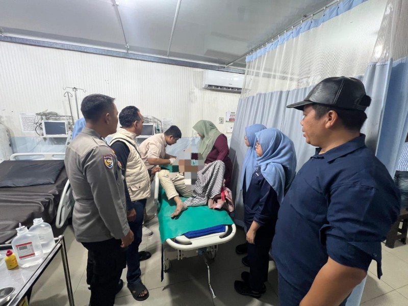 Sempat Kabur, Pelaku Curanmor Diamuk Massa di Tarai Bangun Kampar