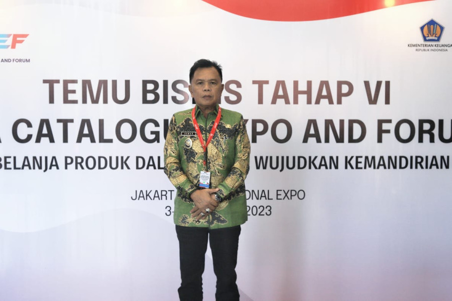 Plt Bupati Asmar Hadiri Temu Bisnis di JIExpo, Kabupaten Kepulauan Meranti Peringkat Ketiga di Riau