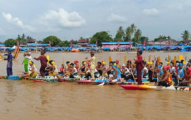 Event Nasional Pacu Jalur Kuansing 2024 Dibanjiri Ribuan Pengunjung