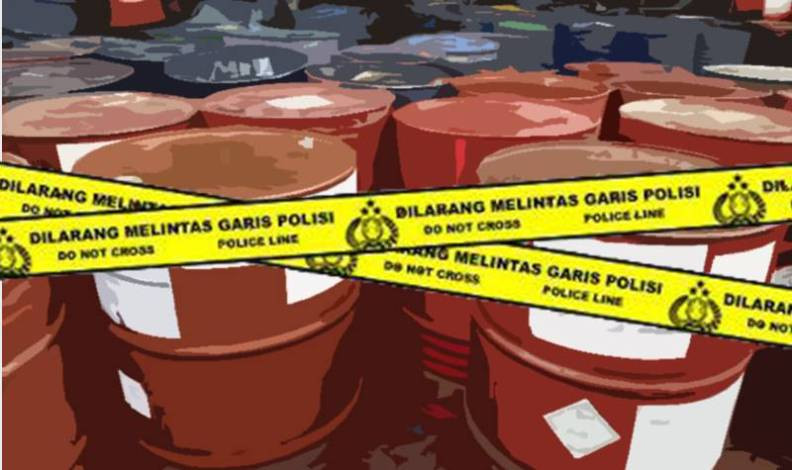 Polda Riau Sita 41 Ton BBM Bersubsidi, 39 Tersangka Diamankan
