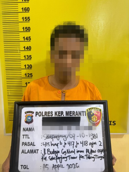 Polres Kepulauan Meranti Tangkap Guru Honorer Terduga Pelaku Pencabulan Anak di Bawah Umur