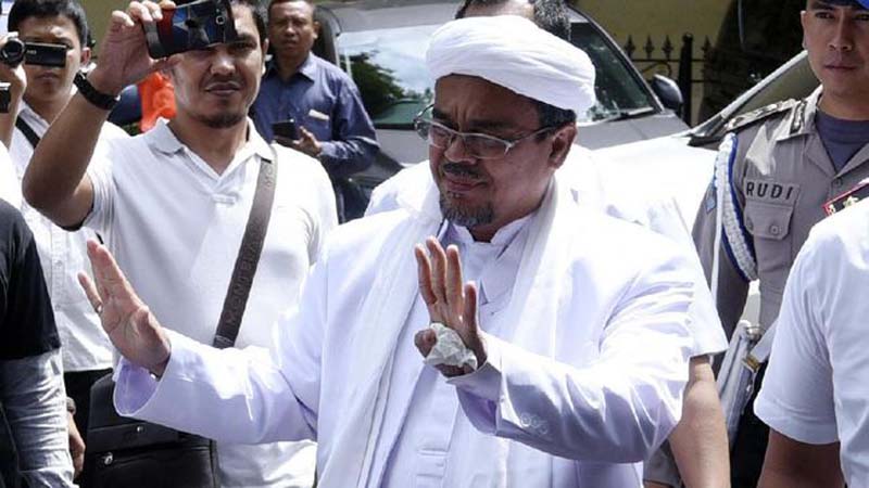 Rizieq Shihab Serukan Ulama Menangkan Prabowo-Sandiaga
