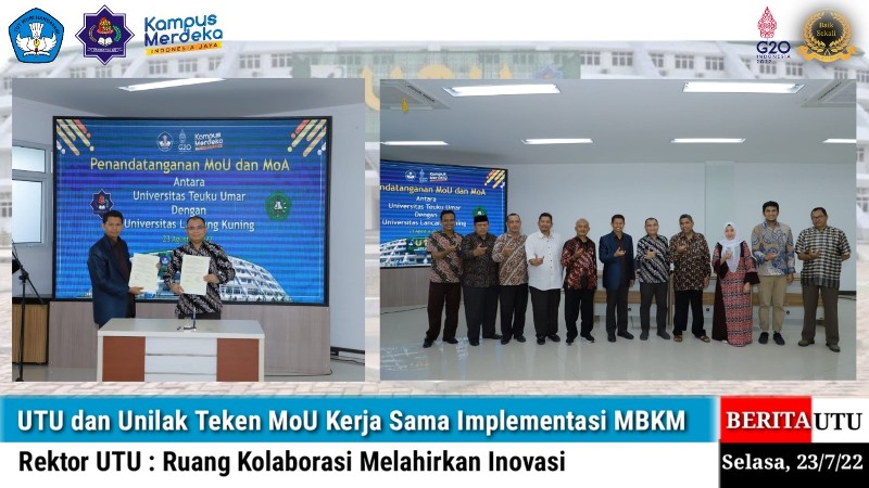 Program MBKM Unilak dengan Kampus Univeritas Tengku Umar Aceh