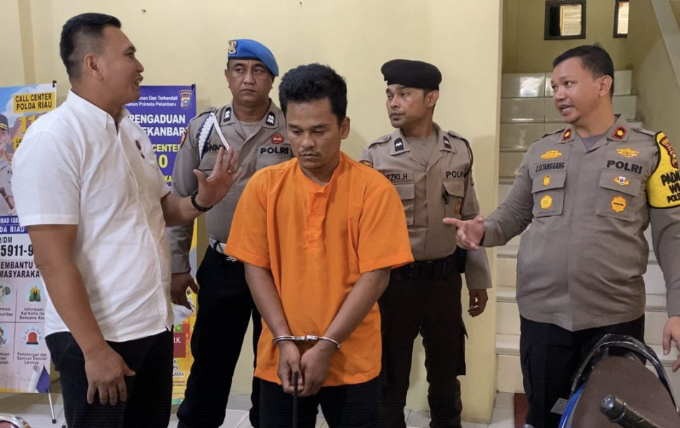 Polisi Tangkap Residivis Curanmor yang Beraksi di 5 Masjid Pekanbaru
