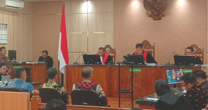 Satu Perkara dengan Wahid, Sidang Arief dan Dani Sepi Pengunjung