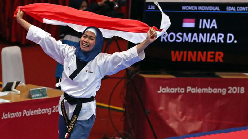 Indonesia Masih Bertahan di Peringkat 4 Klasemen Asian Games