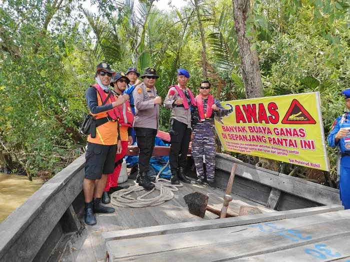 Warga Bantaran Sungai Rokan Diimbau Waspada Serangan Buaya