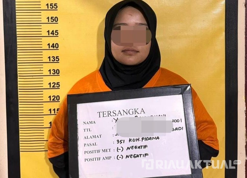 Mahasiswi Penikam di Bukit Raya Ditangkap, Motif Cemburu Terungkap h