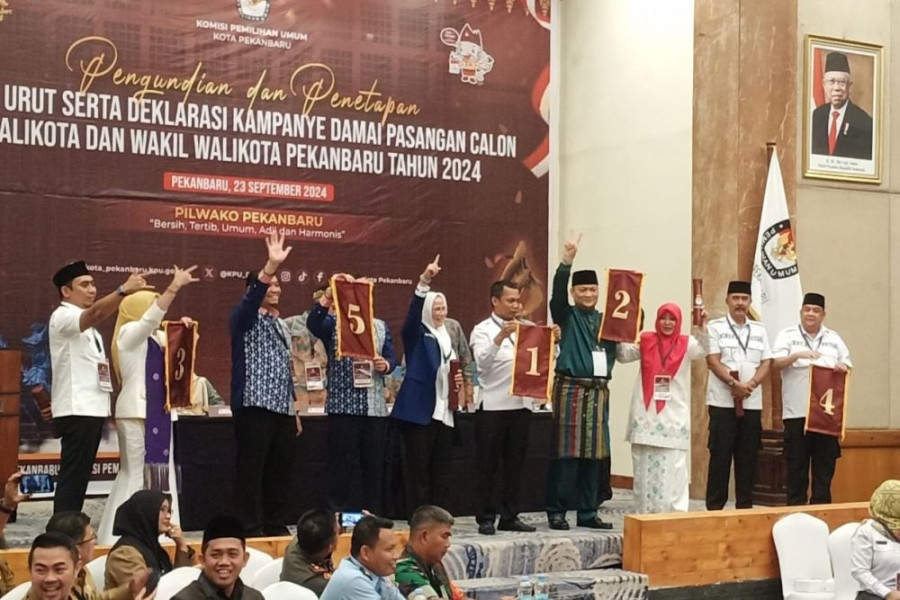 Besok Debat Perdana Pilwako Pekanbaru, Tema Tentang Seni, Sosial-Ekonomi Hingga Lingkungan