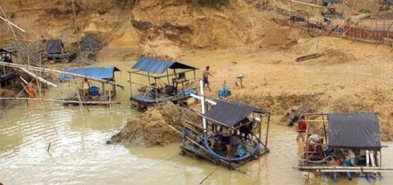 Pesta Pacu Jalur Usai, Penambangan Emas Ilegal di Kuansing Muncul Lagi