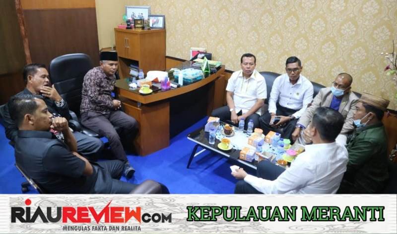 H. Muhammad Adil Jalin Silahturahmi Bersama Anggota DPRD Kepulauan Meranti