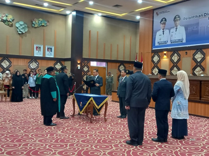 Direktur RSD Madani Pekanbaru Dilantik, Wako: Tidak Boleh Ada Pasien yang Ditolak