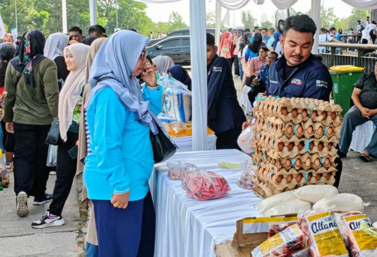 Beras Rp60 Ribu dan Telur Rp49 Ribu, Catat 5 Lokasi Pasar Murah Pemprov Riau Pekan Ini