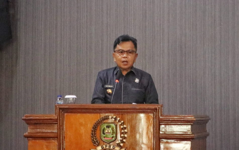 Bupati Asmar Sampaikan Ranperda Pertanggungjawaban Pelaksanaan APBD Kepulauan Meranti 2023