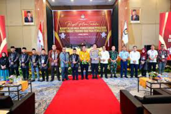 Pleno KPU Riau, ini Daftar Anggota DPRD Riau Hasil Pileg 2024