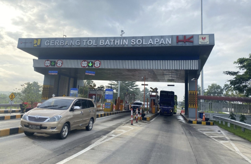 Arus Mudik di Tol Permai dan Pekanbaru-XIII Koto Kampar Alami Peningkatan