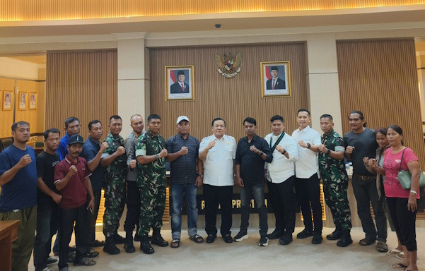 Plt Gubri Fasilitasi Massa Aksi Tolak Relokasi TNTN Bertemu Pusat Secara Virtual