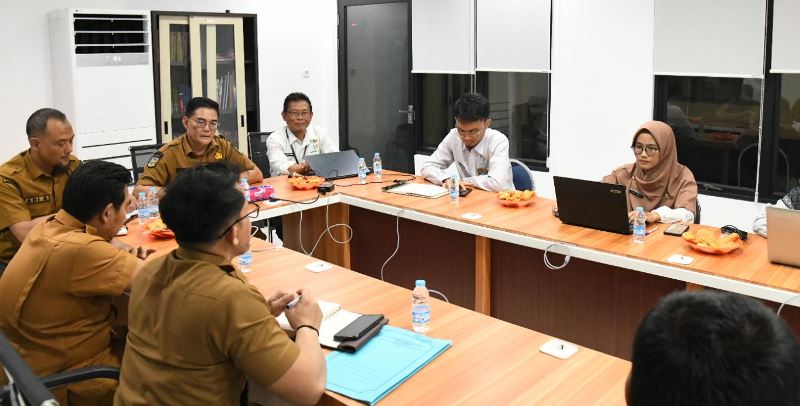 Diskominfotik dan BPS Bengkalis Perkuat Koordinasi Satukan Data Daerah