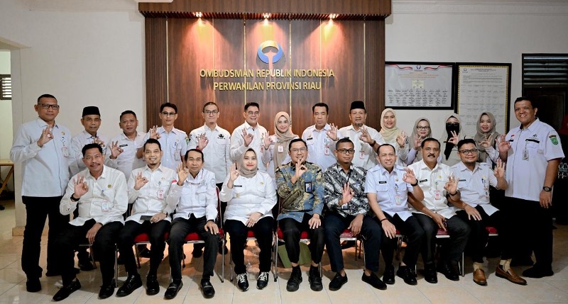 Demi Pelayanan Publik Berkualitas, Bupati Kasmarni Bangun Kerjasama Dengan Ombudsman RI