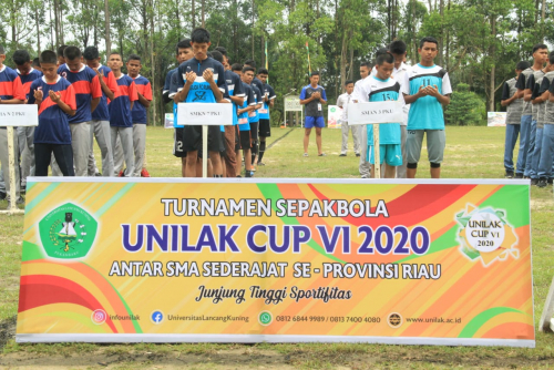 Unilak Kembali Gelar Kompetisi Sepakbola Terbesar Tingkat SMA di Riau