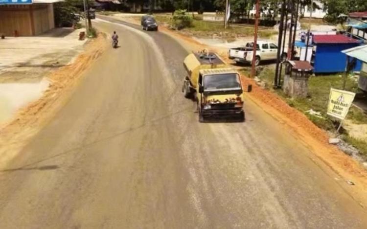 24 Perusahaan di Riau Dilibatkan Dalam Perbaikan Ruas Jalan Minas-Perawang