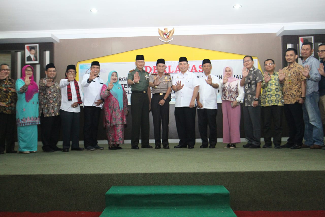 Di Unilak, Rektor Perguruan Tinggi Swasta se-Riau Deklarasikan Tolak Radikalisme dan Terorisme