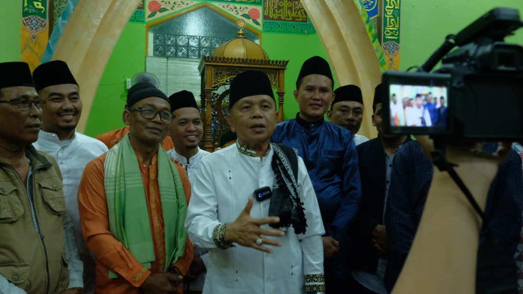 H. Asmar Safari Ramadan Bersama Kepala Desa se-Kepulauan Meranti, : ADD dan Insentif PNS Dibayar 3 B