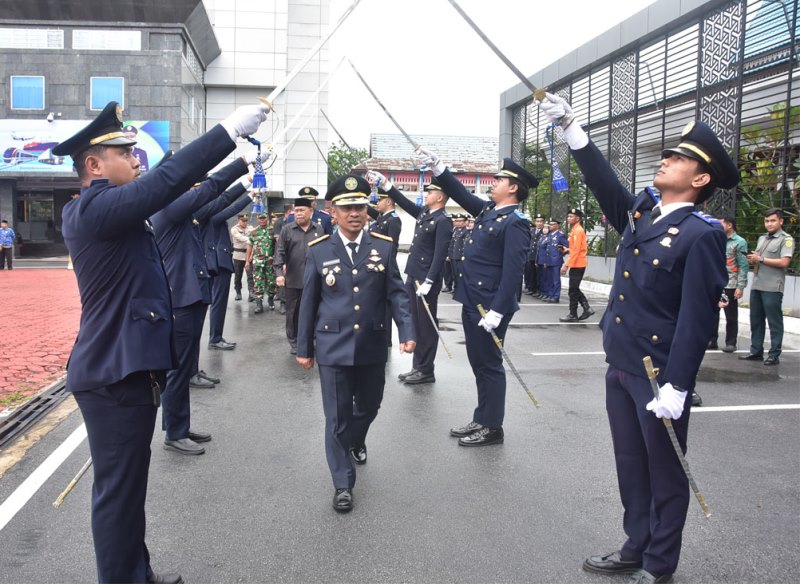 Disambut Pedang Pora Harhubnas 2025, Wabup Bengkalis Bacakan Amanat Menhub