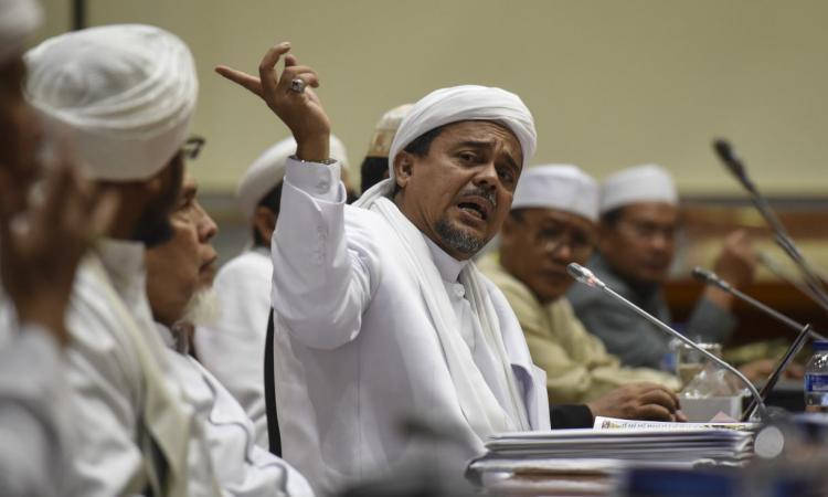 Habib Rizieq Serukan Deklarasi Keumatan Gerindra-PAN-PKS-PBB