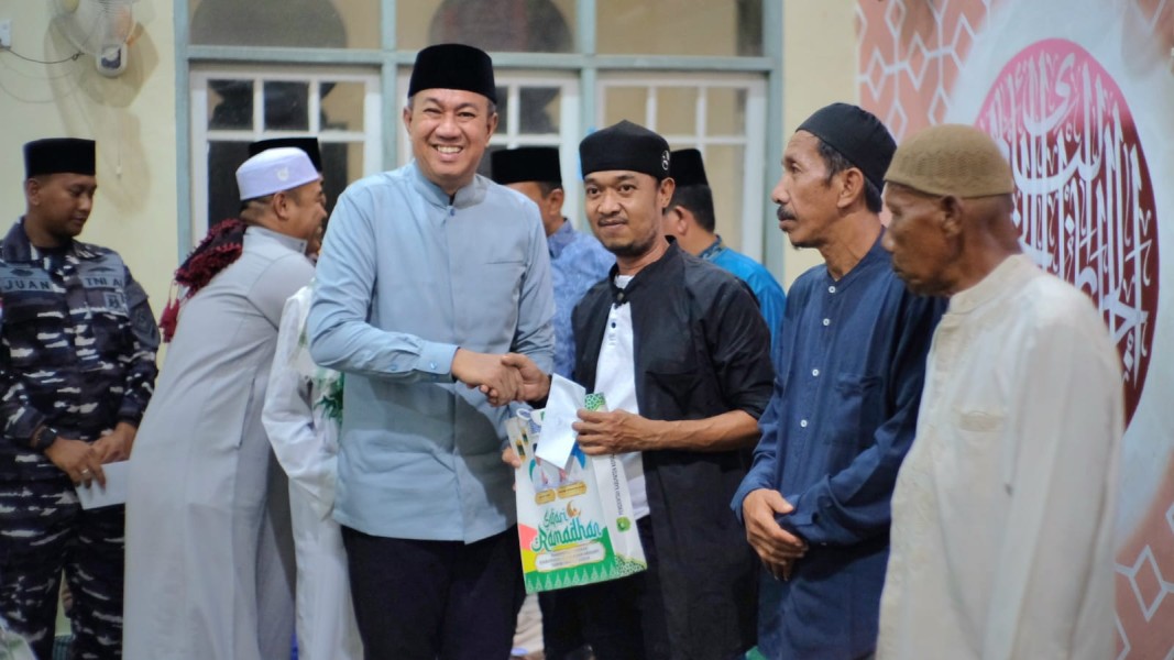 Safari Ramadhan di Desa Mengkopot, Wabup Muzamil : Mari Isi Ramadhan Dengan Amal Ibadah