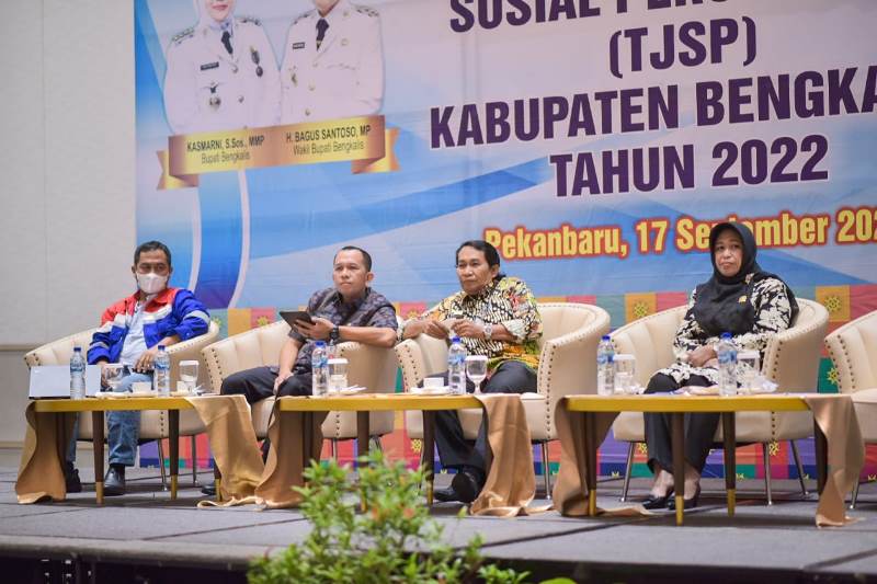 Pemkab Bengkalis Taja Rakor Forum TJSP di Pekanbaru