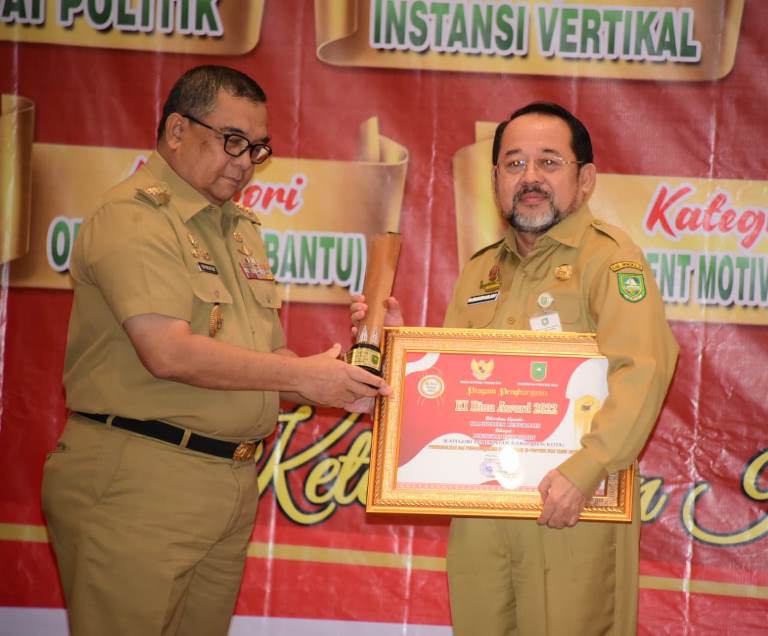 Cukup Informatif, Bengkalis Terbaik I di Anugerah KI Award 2022