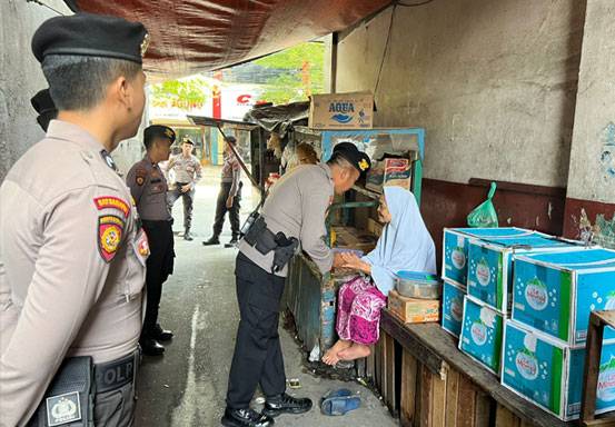Polresta Pekanbaru Tingkatkan Patroli Jalan Kaki Jelang Pemilu 2024