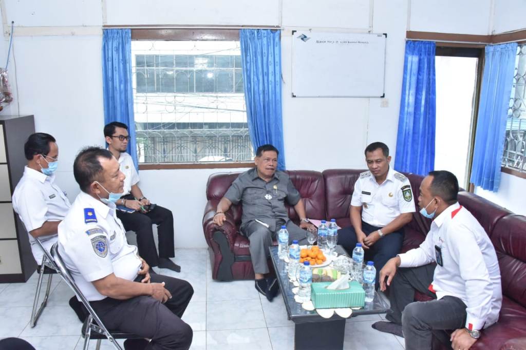 Kunjungi Kantor Pelindo di Bengkalis, Bagus Santoso Sampaikan Keinginan Bupati Bengkalis