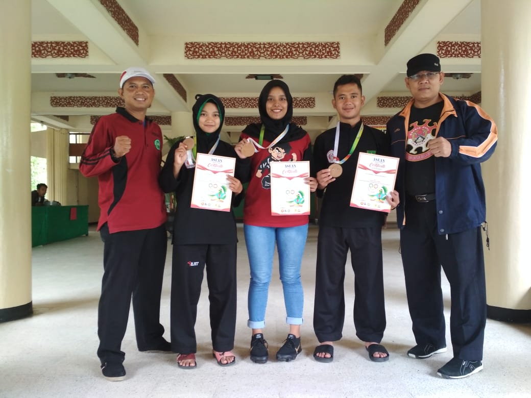 Tim Pencak Silat Unilak Raih 3 Medali Emas dan 1 Perunggu di Asean Student