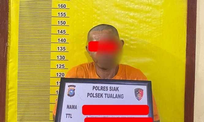 11 Tahun Perkosa Anak Kandung, Ayah Predator di Tualang Ditangkap