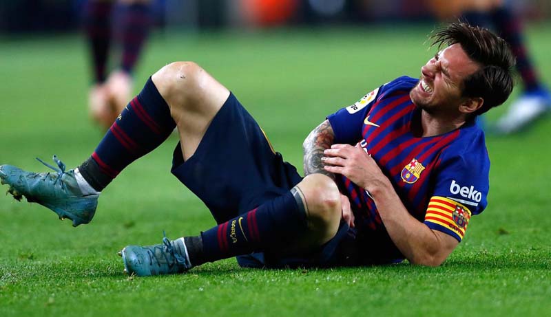 Patah Tulang Tangan, Lionel Messi Absen di El Clasico