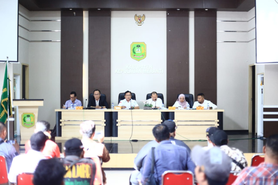 Pemkab Meranti Gelar Konpers Terkait Klaim Uang Muka dan Jaminan JSR