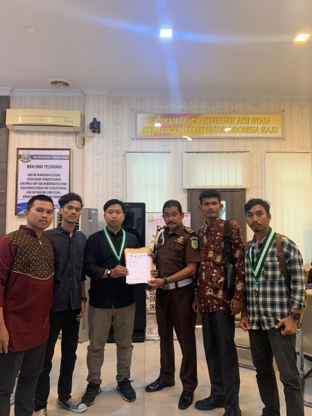 Cipayung Plus Pekanbaru Laporkan Dugaan Korupsi Pembangunan Jembatan Waterfront City ke Kejati Riau