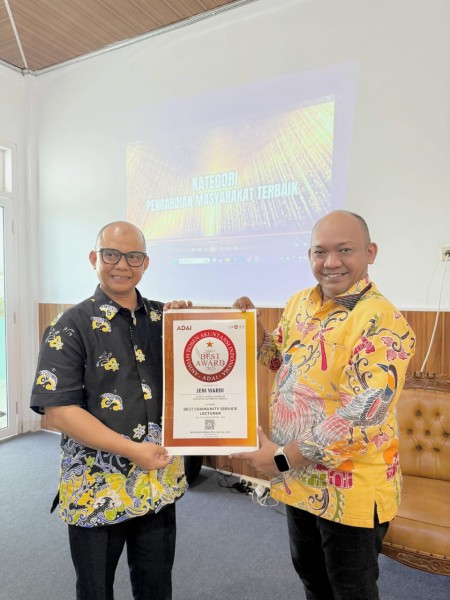 Akademisi Unilak Raih Penghargaan Dari ADAI 2025