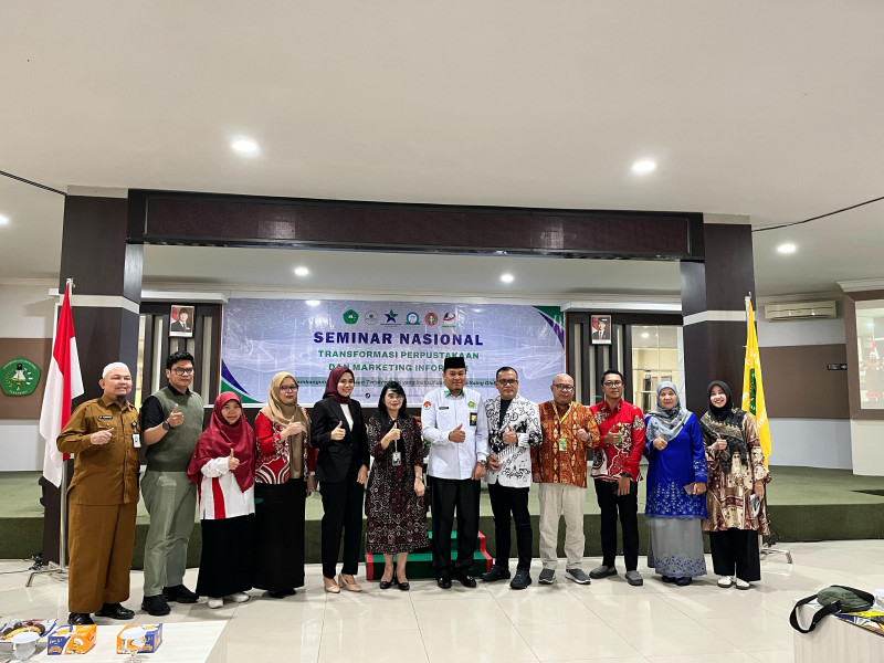 Unilak dan PGRI Riau Gelar Seminar Nasional: Transformasi Perpustakaan di Era Digital